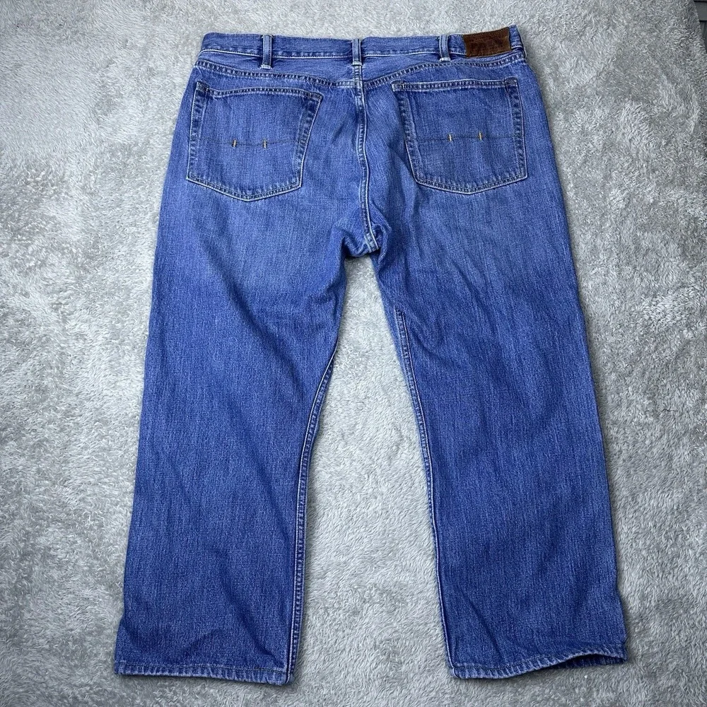 VTG Polo Ralph Lauren Men's 40x30 Medium Wash Denim Jeans Classic Fit‎ Workwear